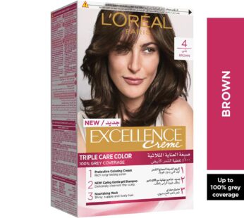 L’Oreal Paris Excellence Creme Color 4 Brown 1 pkt