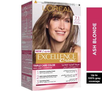 L’Oreal Paris Excellence Creme 7.1 Ash Blonde 1 pkt