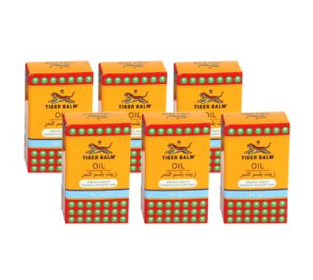 Tiger Balm Oil Value Pack 6 x 3 ml