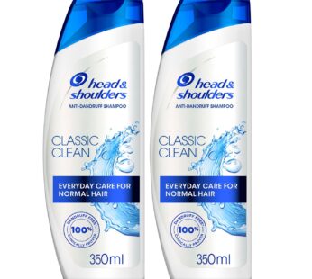 Head & Shoulders Classic Clean Anti-Dandruff Shampoo Value Pack 2 x 350 ml