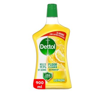 Dettol Power Floor Cleaner Lemon Scent 900 ml