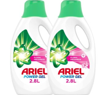 Ariel Automatic Downy Laundry Detergent Liquid Gel Value Pack 2 x 2.8 Litres