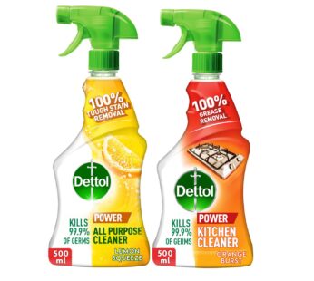 Dettol Power Kitchen Cleaner 500 ml + Power All Purpose Cleaner 500 ml