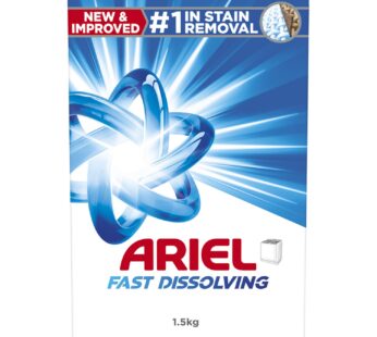 Ariel Powder Laundry Detergent Original Scent 1.5 kg