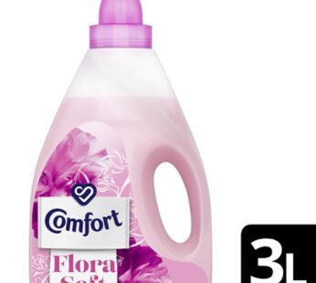 Comfort Fabric Softener Flora Soft 3 Litre