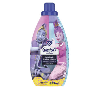 Comfort Tropical Coconut Fabric Conditioner Cloth Family 895 ml