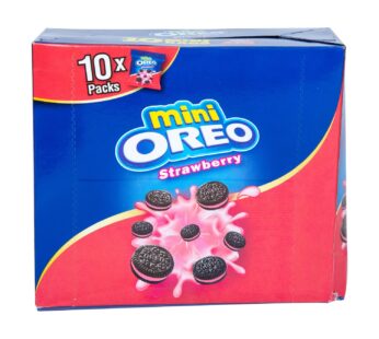 Oreo Mini Strawberry Cookies 10 x 20.4 g