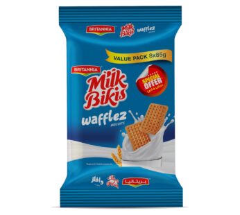 Britannia Milk Bikis Biscuits Value Pack 8 x 85 g