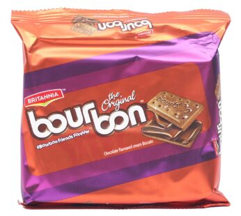 Britannia Bourbon Chocolate Cream Biscuits 200 g