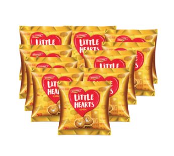Britannia Little Hearts Biscuits 10 x 50.5 g
