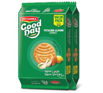 Britannia Good Day Pista & Almond Cookies 8 x 72 g 2 pkt