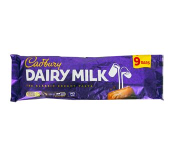 Cadbury Dairy Milk 9 pcs 244.8 g