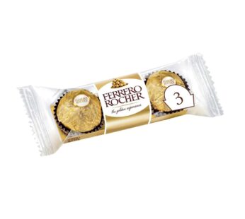 Ferrero Rocher Hazelnut & Milk Chocolate 3 pcs