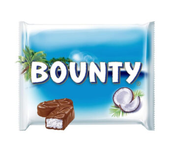 Bounty Chocolate Bar Value Pack 5 x 50 g