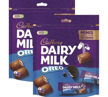 Cadbury Dairy Milk Oreo Minis Chocolate Bag Value Pack 2 x 145 g