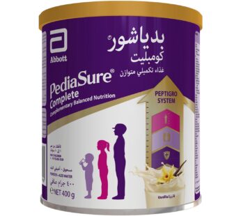 Pediasure Complete Peptigro Complemetary Balanced Nutrition Vanilla For Children 1-10 Years Old 400 g