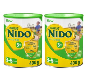 Nestle Nido Little Kids 3+ Growing Up Formula For 3-5 Years 2 x 400 g