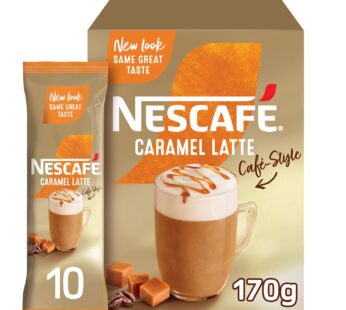 Nescafe Caramel Latte Coffee Mix 10 x 17 g