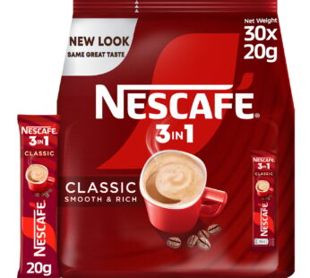 Nescafe Classic 3in1 Coffee Mix 30 x 20 g