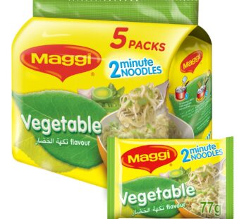 Maggi 2 Minutes Vegetable Noodles 5 x 77 g