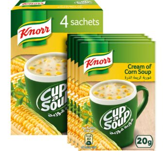 Knorr Cup A Soup Cream of Corn 4 x 20 g