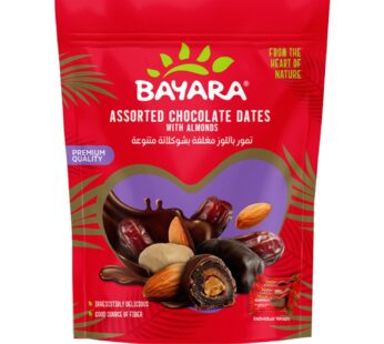 Bayara Assorted Chocolate Dates with Almonds 90 g