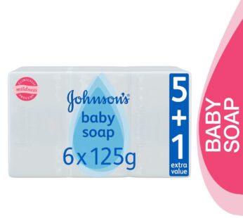 Johnson’s Baby Soap 6 x 125 g