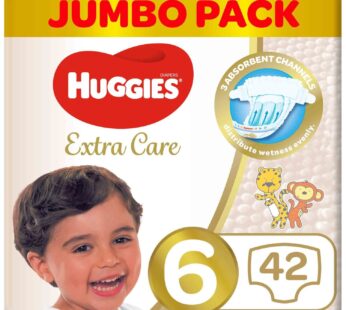 Huggies Extra Care Size 6 15+ kg Jumbo Pack 42 pcs