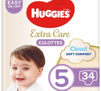 Huggies Extra Care Diapers Size 5 X Large 12-17 kg Value Pack 34 pcs