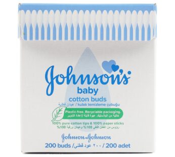 Johnson’s Baby Pure Cotton Buds 200pcs