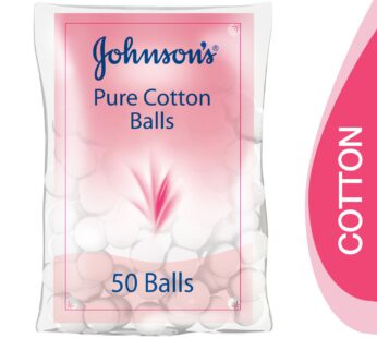 Johnson’s Baby Pure Cotton Balls 50pcs