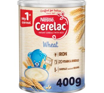 Nestle Cerelac Infant Cereals With Iron + Wheat From 6 Months 400 g