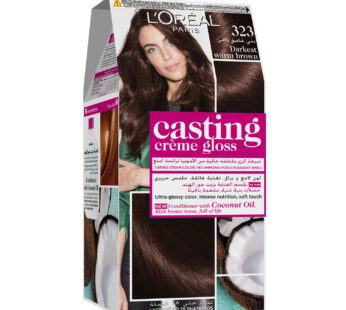 L’Oreal Paris Casting Creme 323 Gloss Darkest Warm Brown 1 pkt