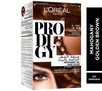 L’Oreal Paris Prodigy Hair Color 5.35 Mahogany Golden Brown 1 pkt