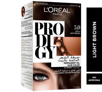L’Oreal Paris Prodigy Hair Color 5.0 Light Brown 1 pkt